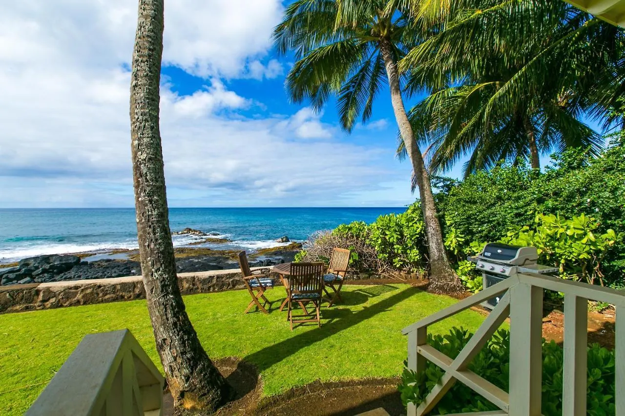 Holiday home Classic 3Br Oceanfront Cottage - Alekona Kauai Koloa