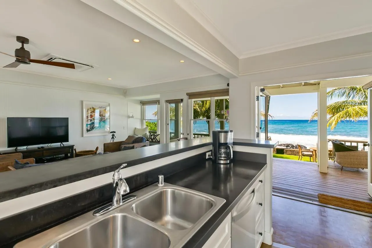 Classic 3Br Oceanfront Cottage - Alekona Kauai Koloa