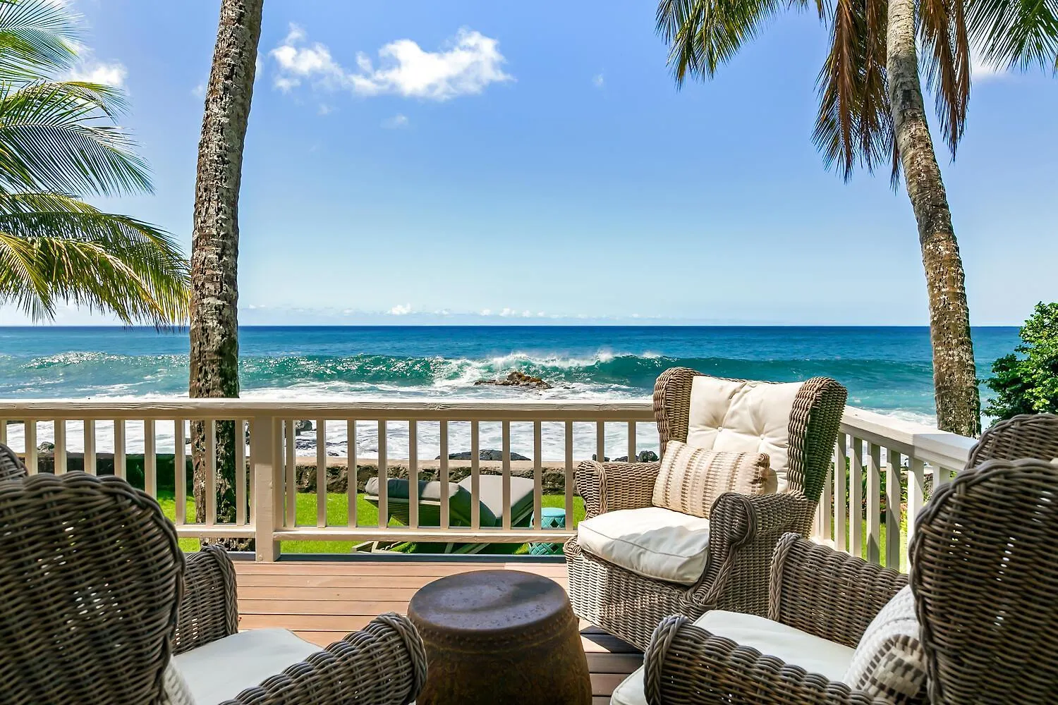 Classic 3Br Oceanfront Cottage - Alekona Kauai Koloa